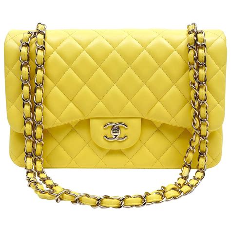 sac jaune chanel|Chanel sacs.